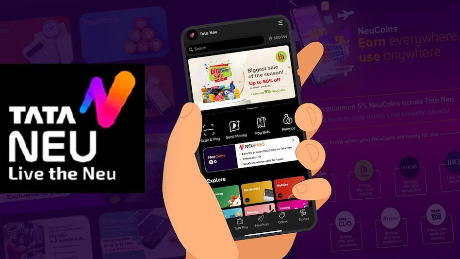 BREAKING: N Chandrasekaran officially launches super app Tata Neu -  BusinessToday