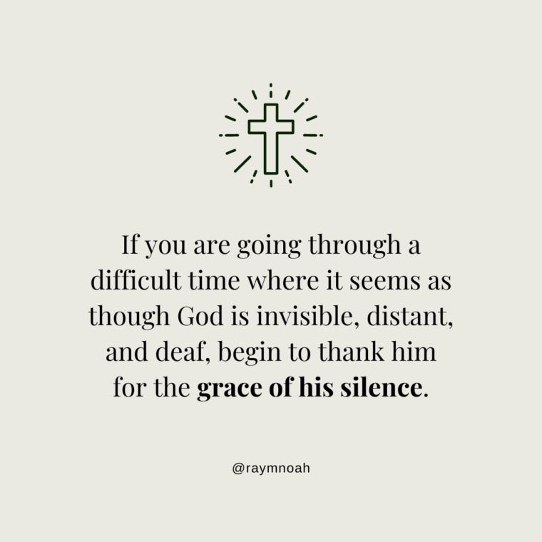 When God Is Silent - Ray Noah