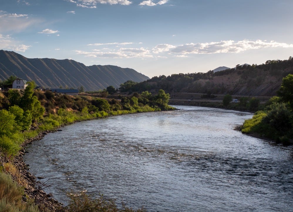 Colorado River, New Castle, CO