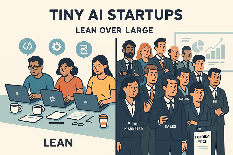 Newsletter artwork for “How Tiny AI Startups Are Scaling to $10M+ ARR”