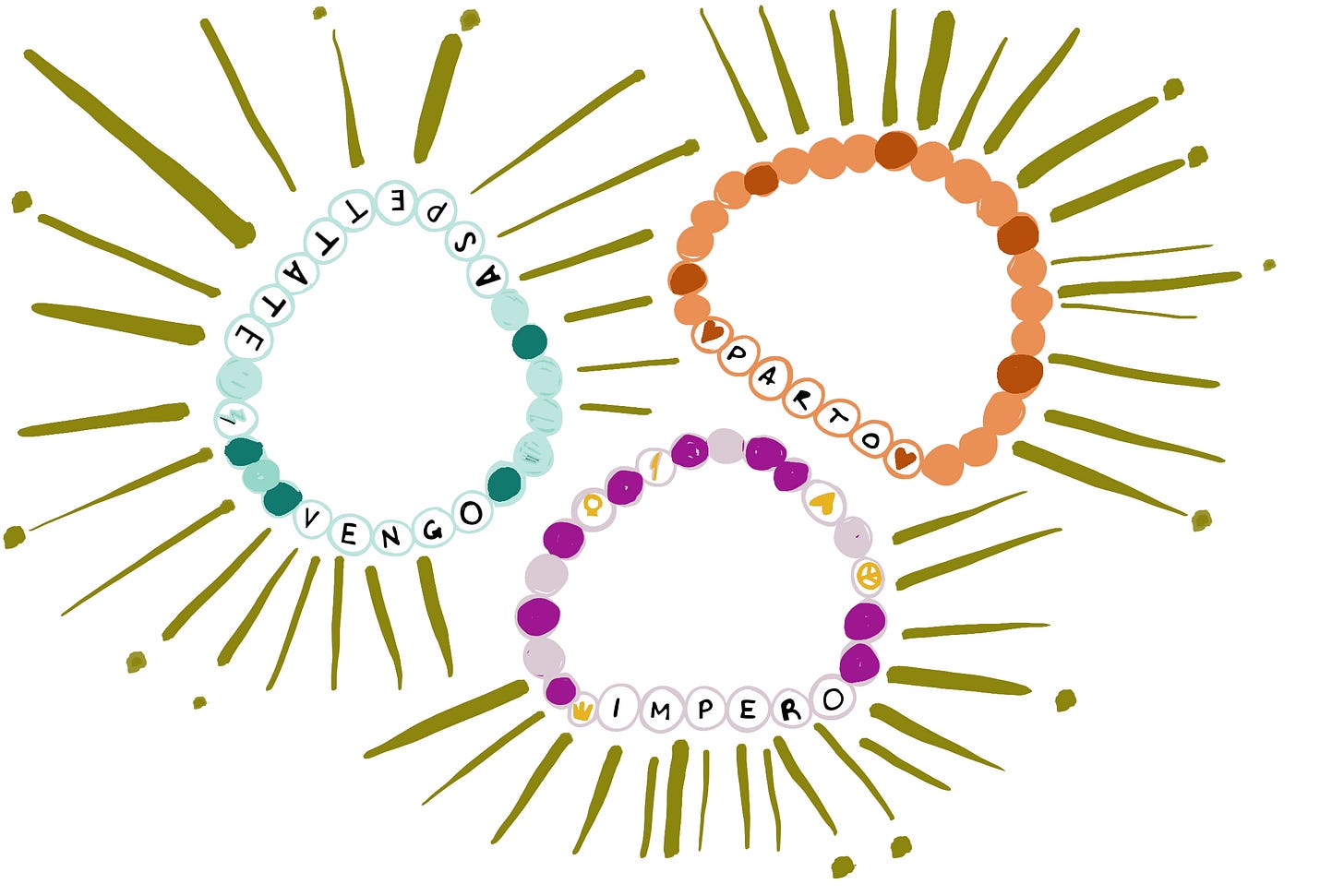 La clemenza di Tito friendship bracelet kit