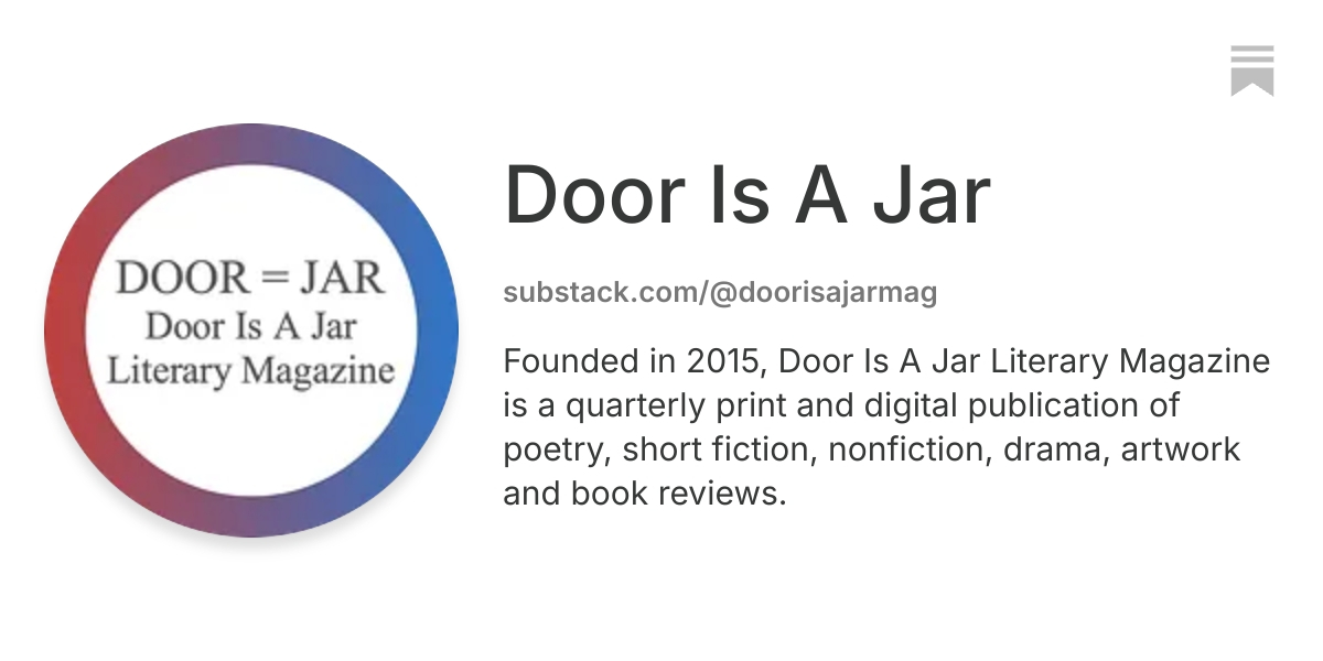 Door Is A Jar | Substack