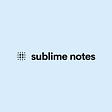 Sublime Notes's avatar