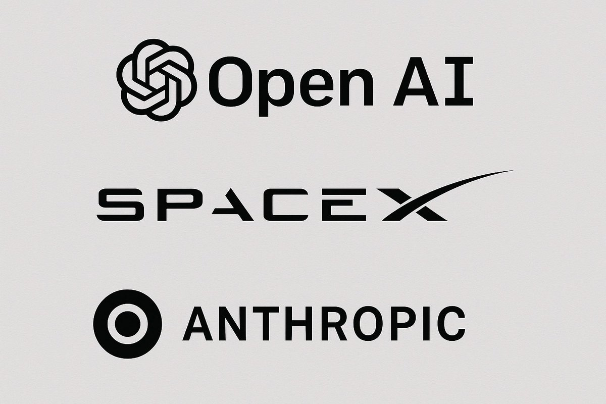 SpaceX, OpenAI, Anthropic to Launch IPOs https://t.co/F5NGoy17Z0