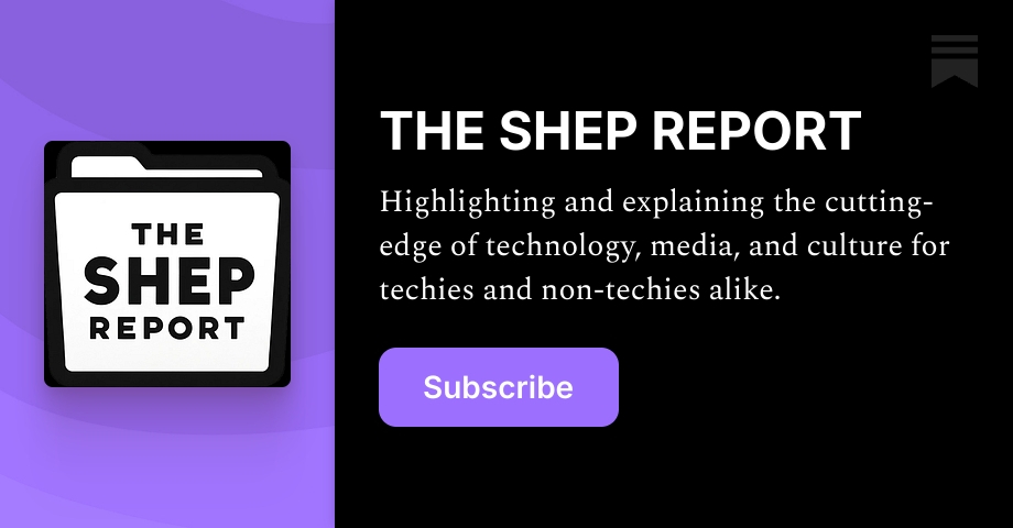THE SHEP REPORT | Adam Sheppard | Substack