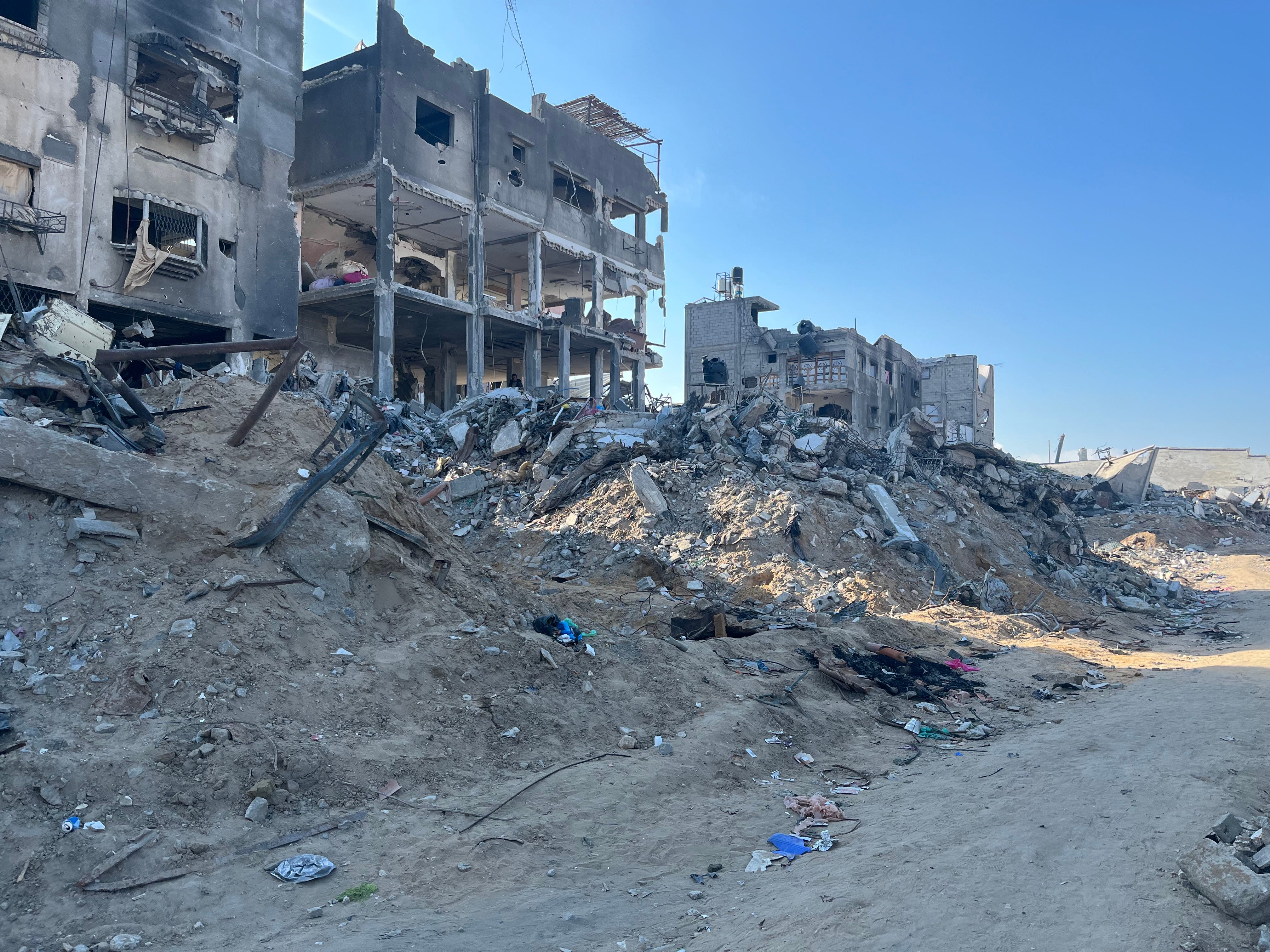 Jabaliya Is Now a City of Rubble - by Abubaker Abed
