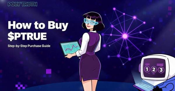 How to Buy Poly Truth ($PTRUE): The AI Prediction Market Tool Explained