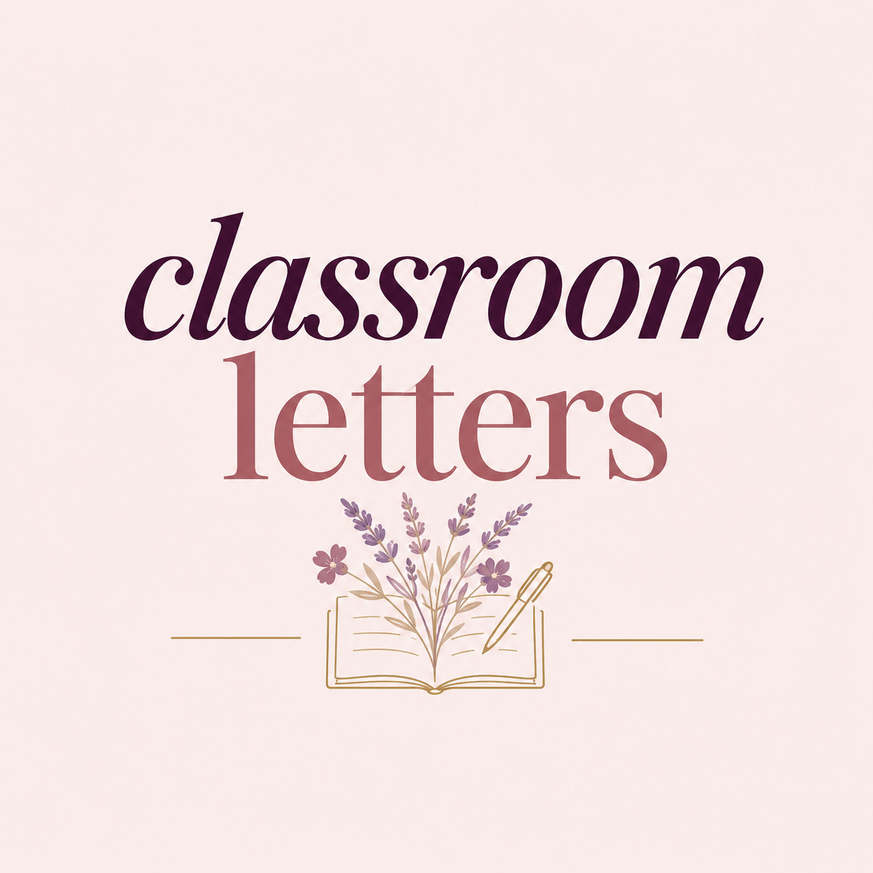 Classroom Letters by Ayesha Zanielle