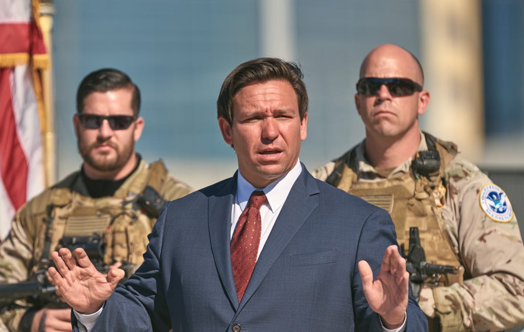 DeSantis pushes back on criticism of FLs illegal immigrant crackdown