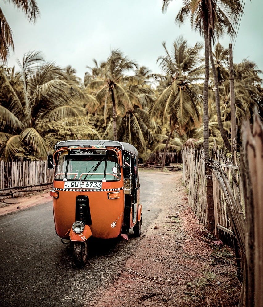 Free Rickshaw Coconut photo and picture