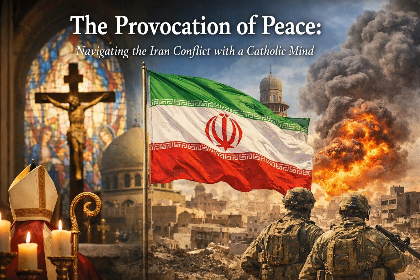 [HERO] The Provocation of Peace: Navigating the Iran Conflict with a Catholic Mind | Dr. Marcus Peter