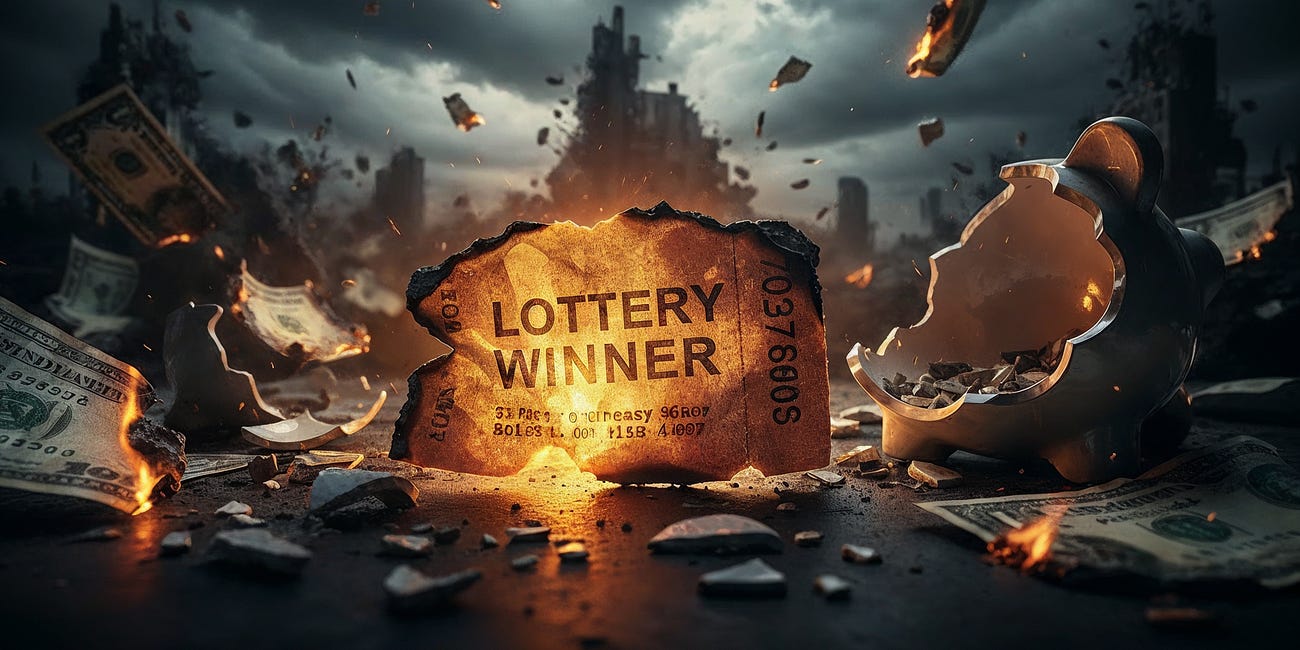 😔 The Most Depressing Lottery Win Ever