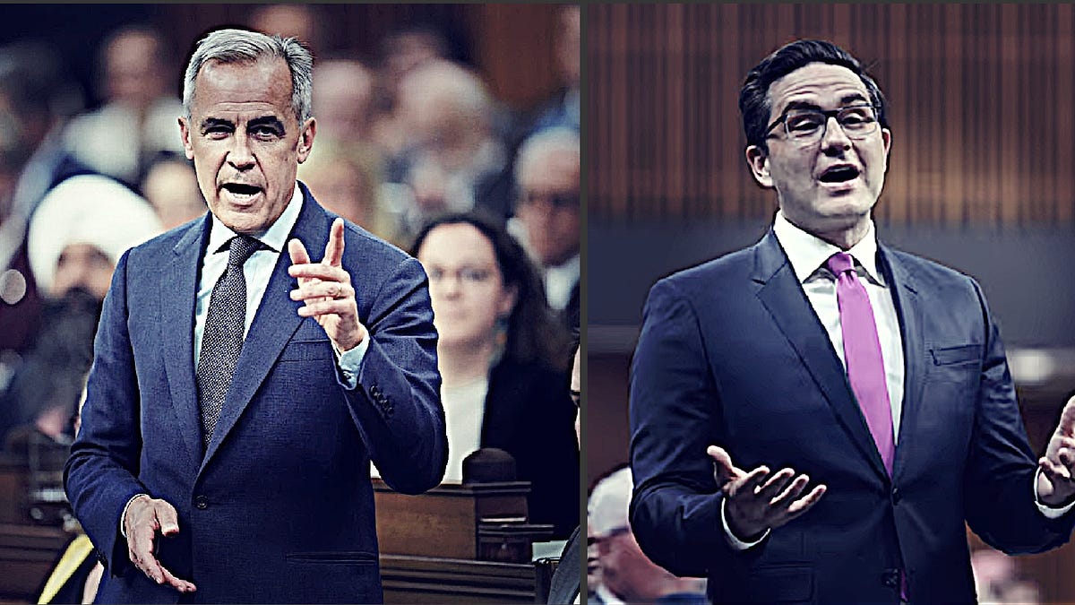 The Two Towers (a Carney update). 🍁 - Fun Tom's Substack