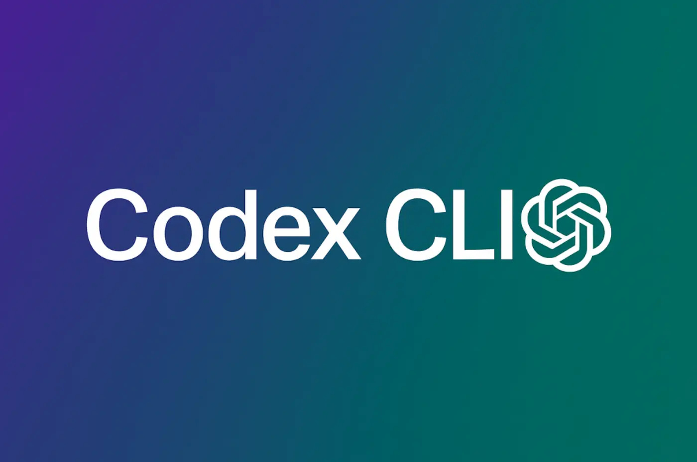 How to Install OpenAI's Codex CLI Locally? A Simple Guide - CometAPI - All AI Models in One API How to Install OpenAI's Codex CLI Locally? A Simple Guide - CometAPI - All AI Models in One API