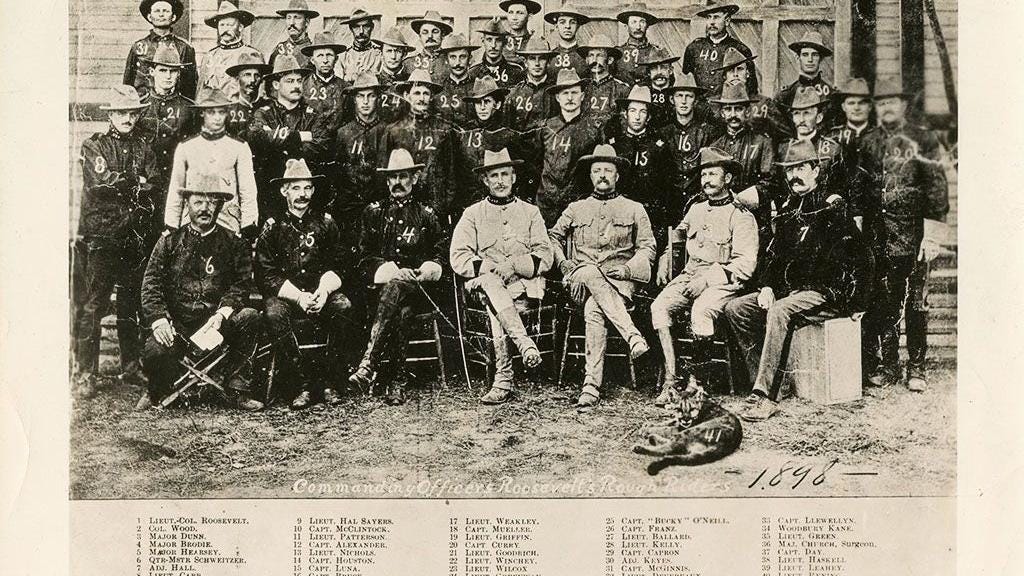 Rough Riders Group Photograph