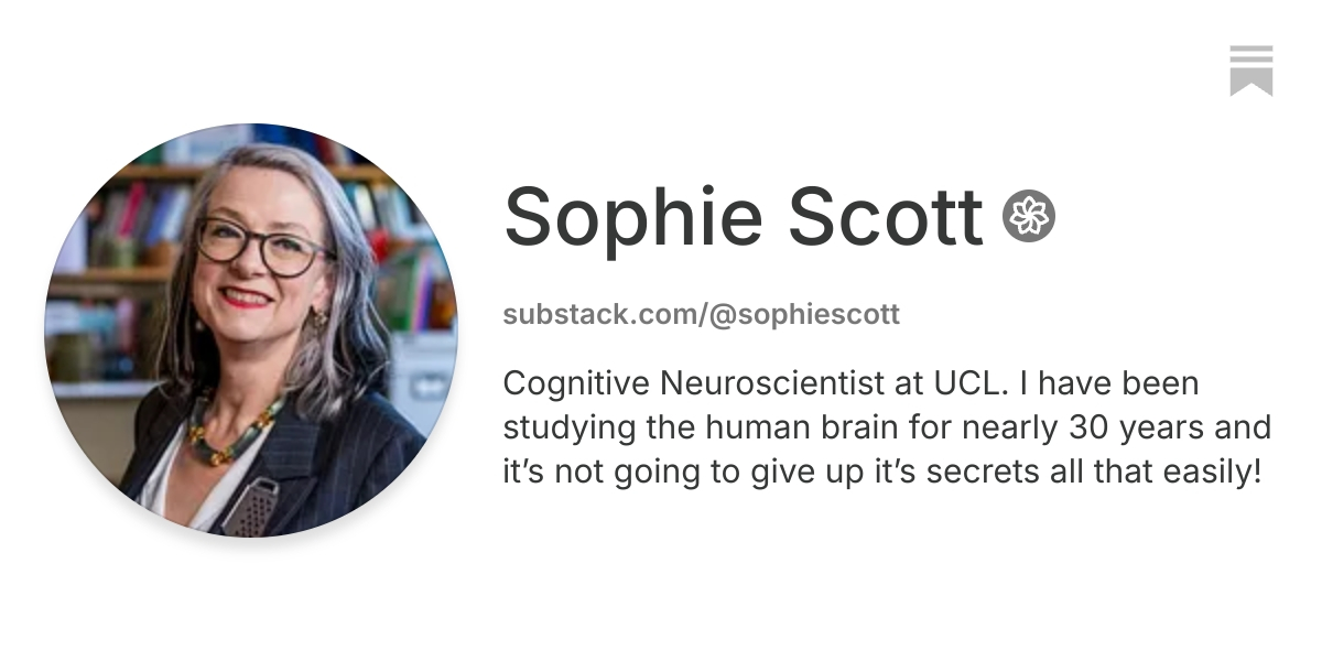 Sophie Scott | Substack