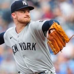 Stingy Schmidt shoves yet again as Yanks clinch series in KC Stingy Schmidt shoves yet again as Yanks clinch series in KC