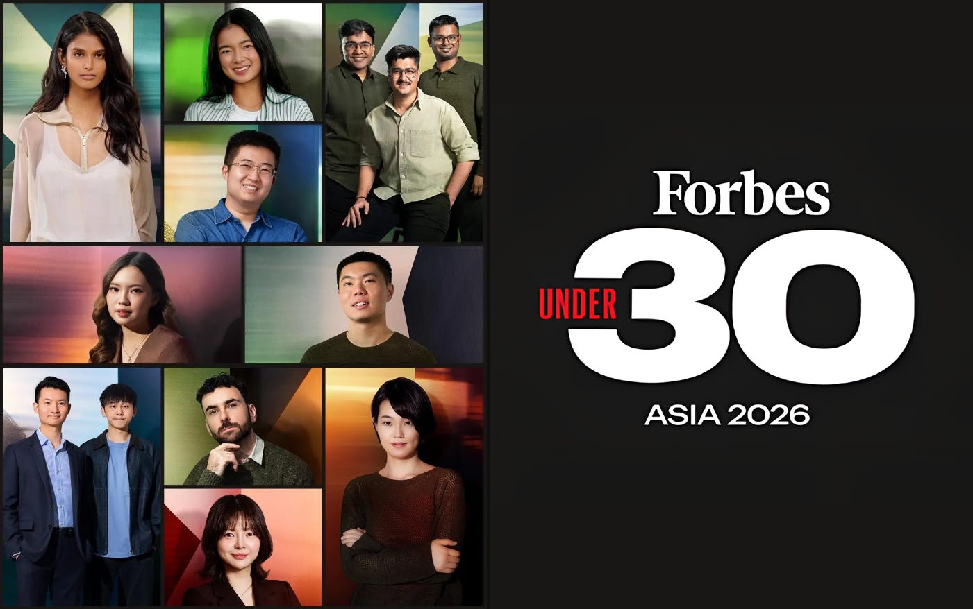 Honorees from Southeast Asian countries featured on the Forbes 30 Under 30 Asia 2025 list