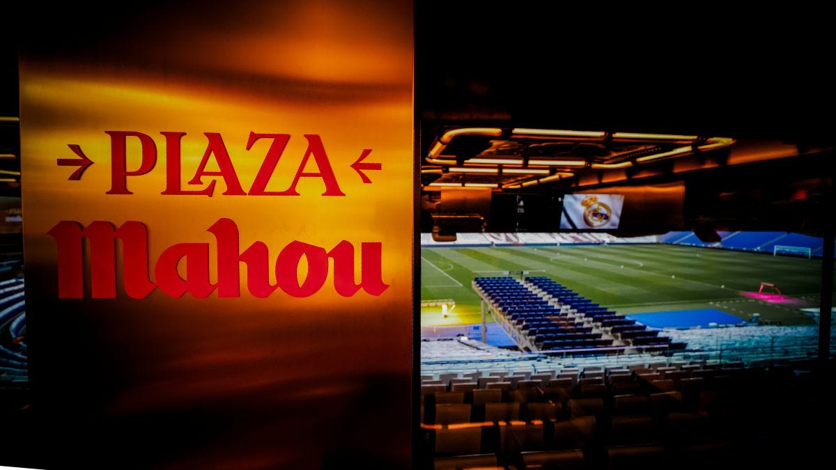 Así es Plaza Mahou, una fábrica de cerveza en pleno Bernabéu - Marketing  Directo