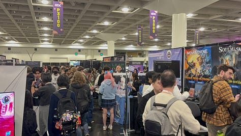 Scenes from GDC 2025