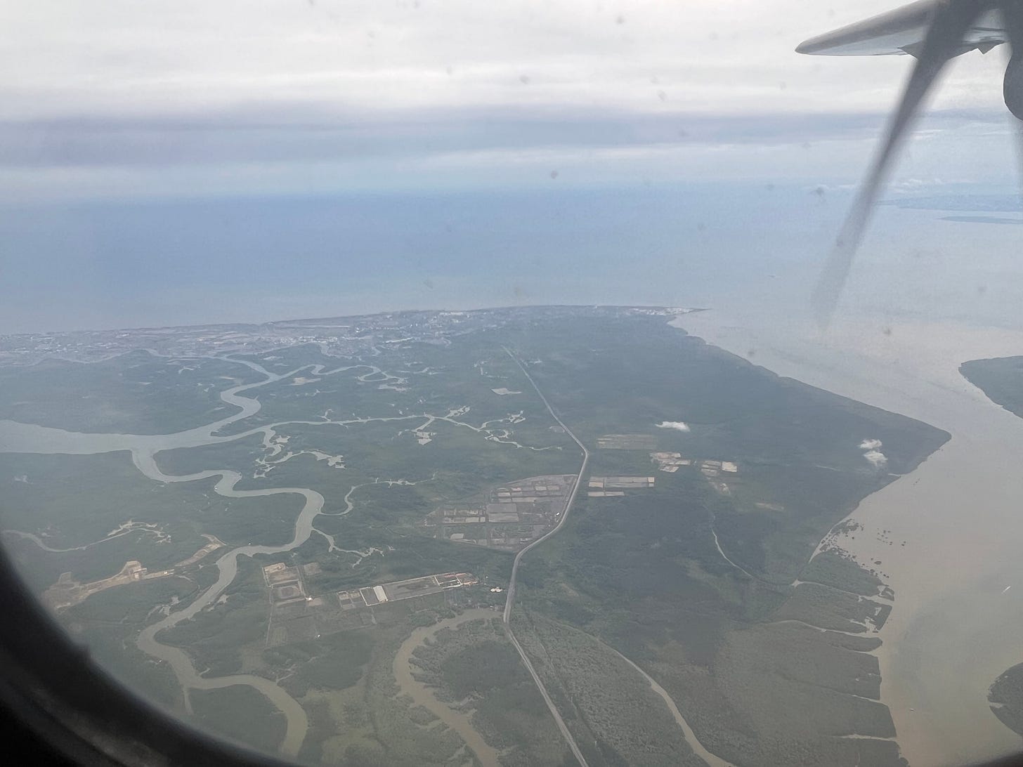 landing at Tan Son Nhut in Saigon