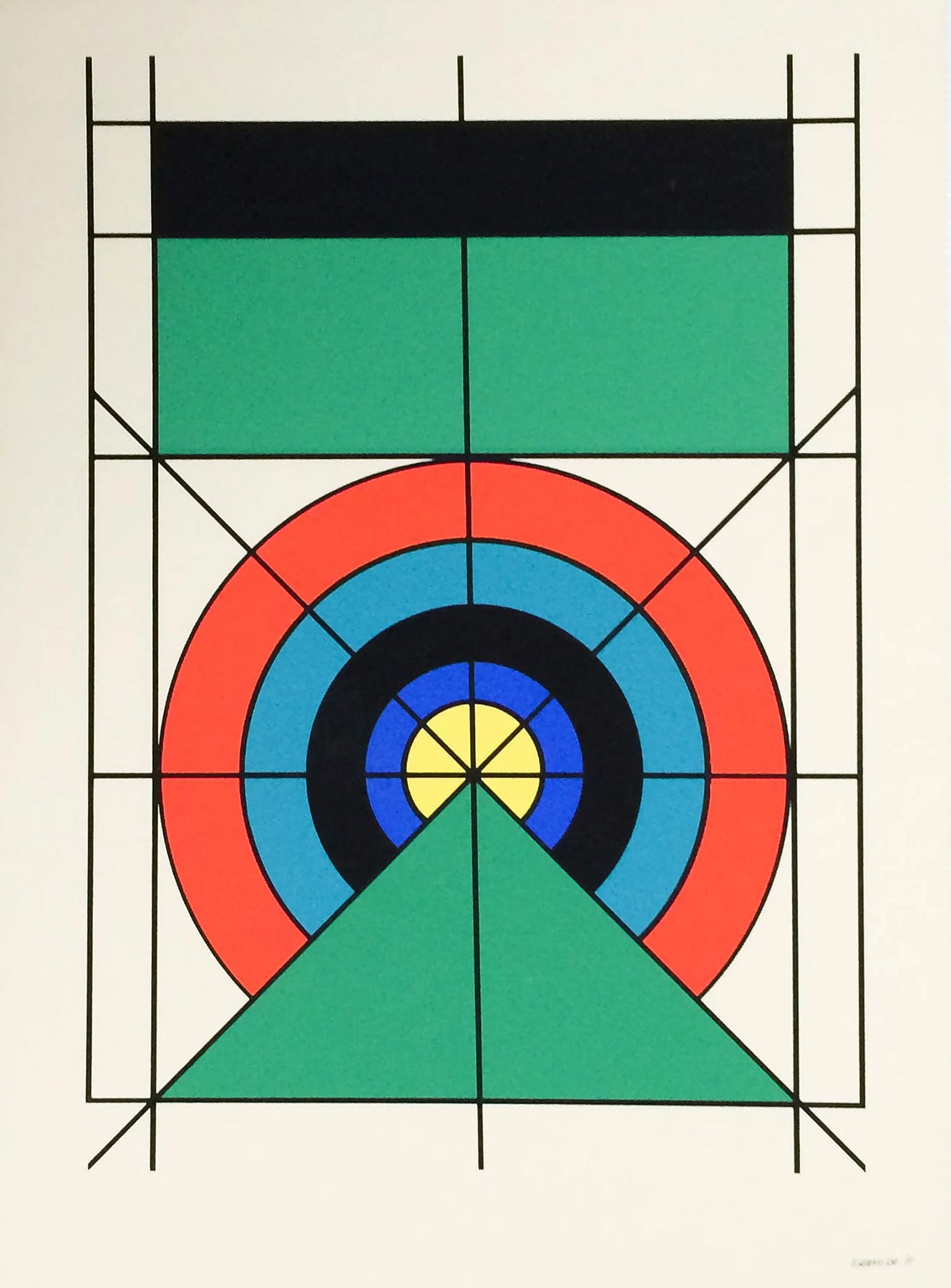 Edival Ramosa, Untitled, (screenprint), 1971, Edition of 100 [Matadero Contemporary Art, San Juan. © Estate of Edival Ramosa]