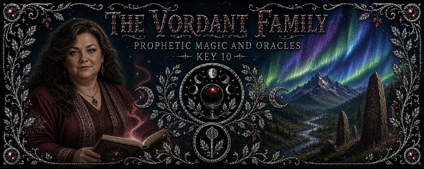 The Vordant Family - Key 10 - Prophetic Magic The Vordant Family - Key 10 - Prophetic Magic