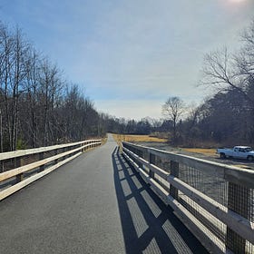 A Monday Rail Trail Walk 