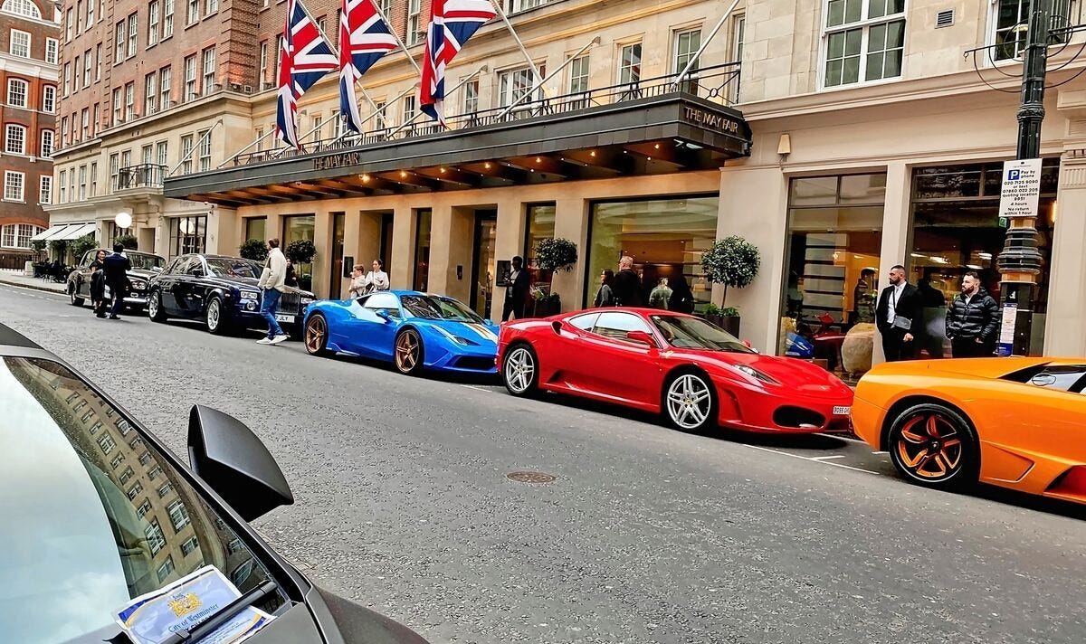 Millionaires' woe as supercars are ticketed | UK | News | Express.co.uk