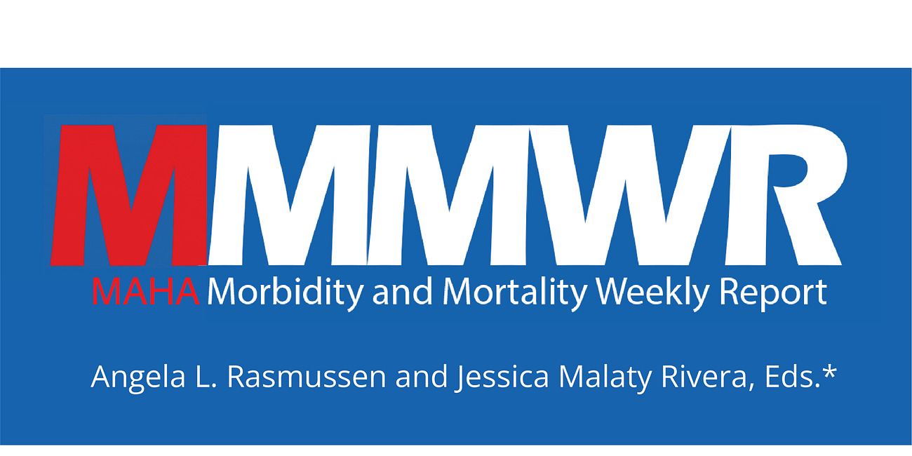 The MAHA Morbidity and Mortality Weekly Report: April 8, 2026