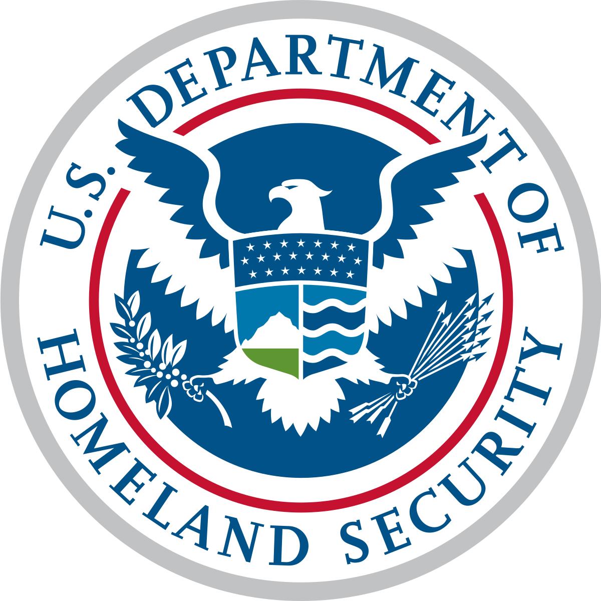 Seal of the United States Department of Homeland Security ... Seal of the United States Department of Homeland Security ...