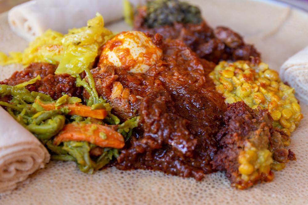 doro wat e pane injera