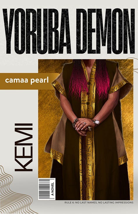 Covers for Yoruba Demon: obinna and kemi