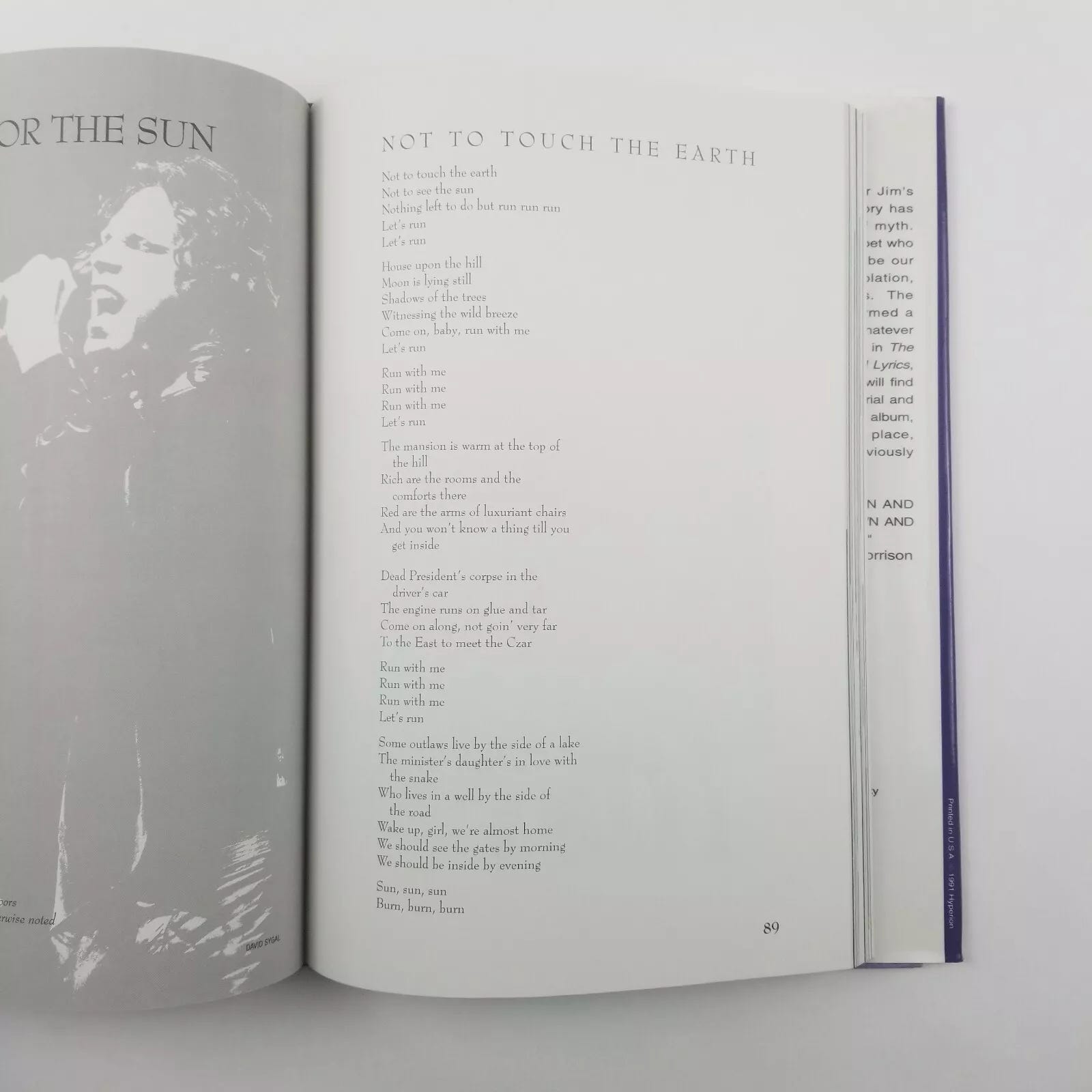 Book Review: The Doors: The Complete Illustrated Lyrics