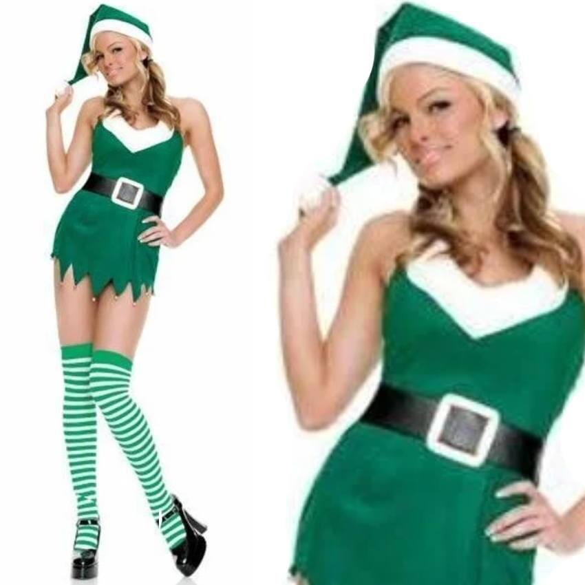 Leg Avenue Christmas Elf Adult Fancy Dress Costume