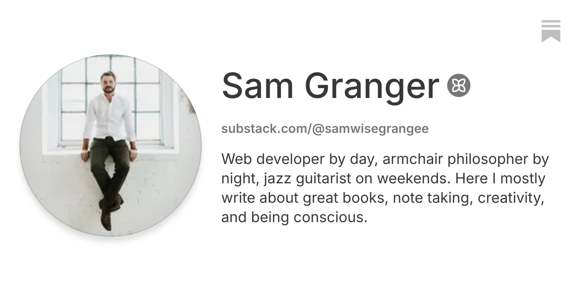 Sam Granger | Substack