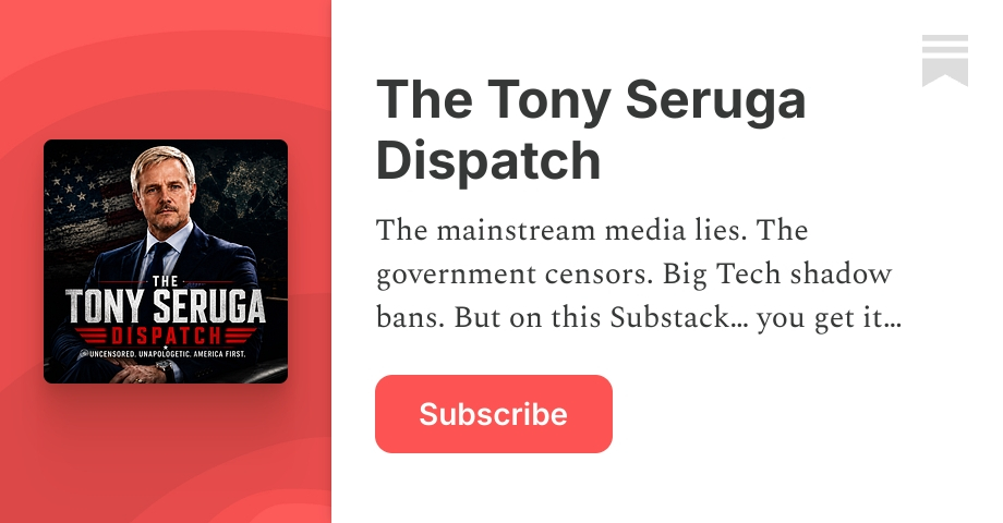 The Tony Seruga Dispatch | Substack