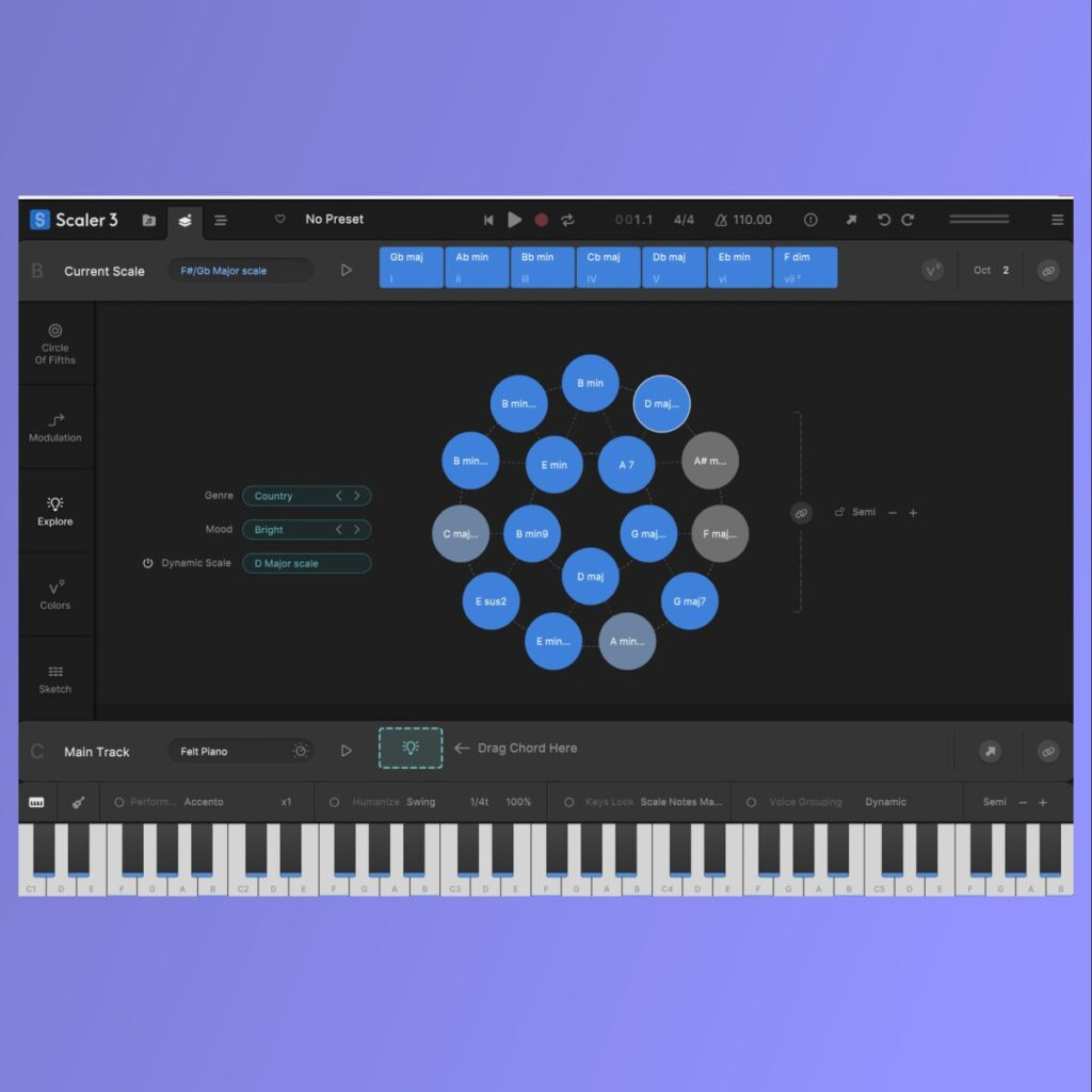 Image of Scaler 3 review circle of fifths