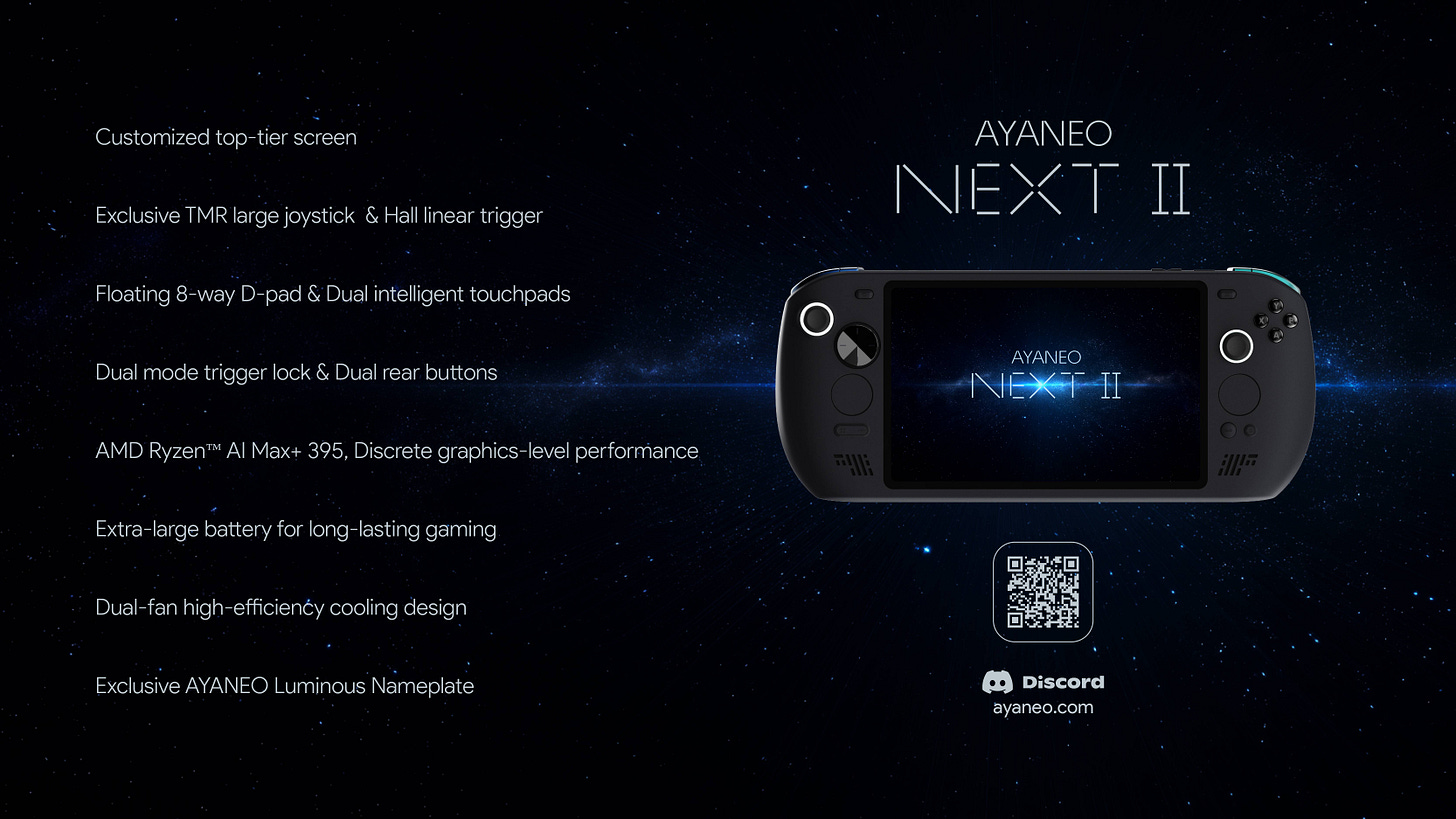 Ayaneo Next 2 specs