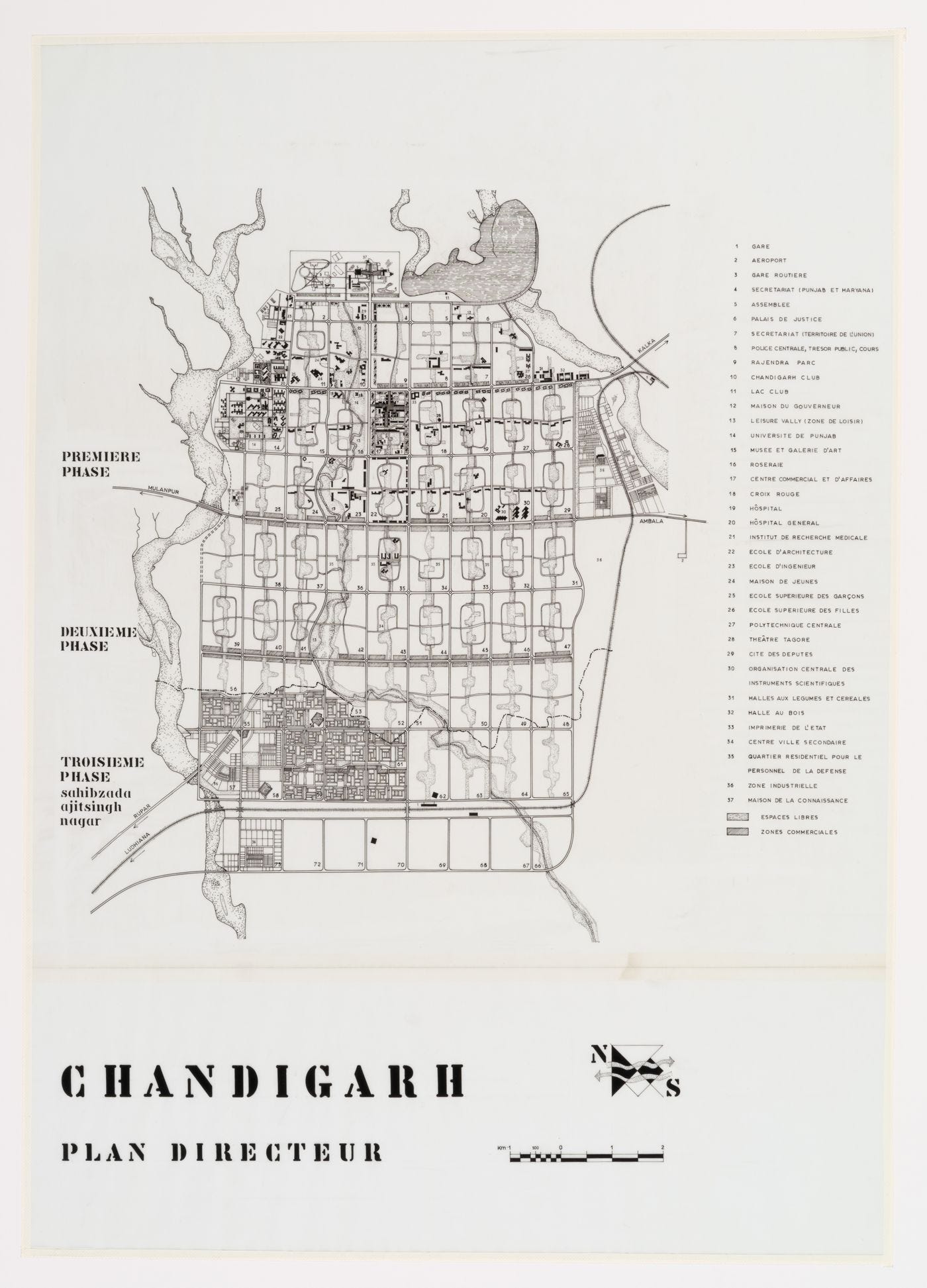 Le Corbusier's Chandigarh - by Mahāvīra Siṅgh
