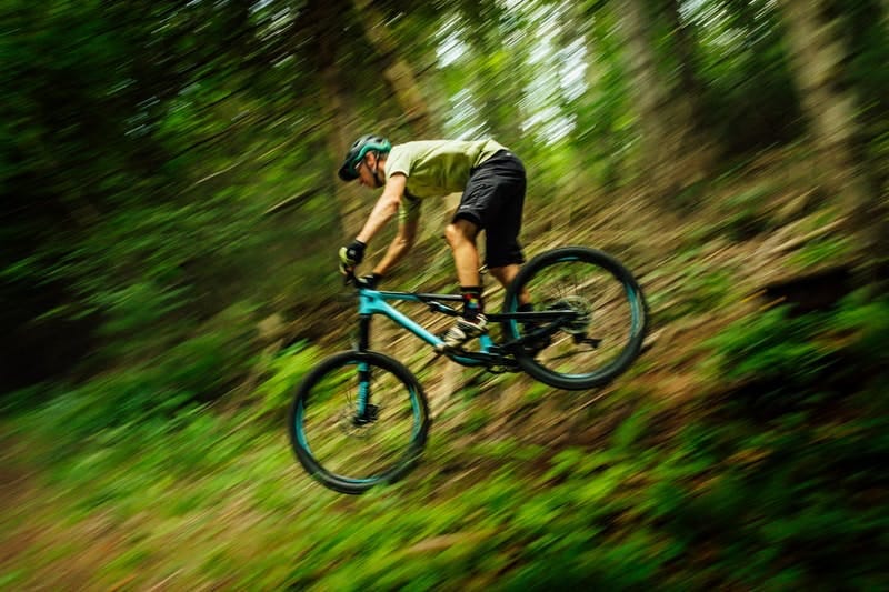 mounting biking