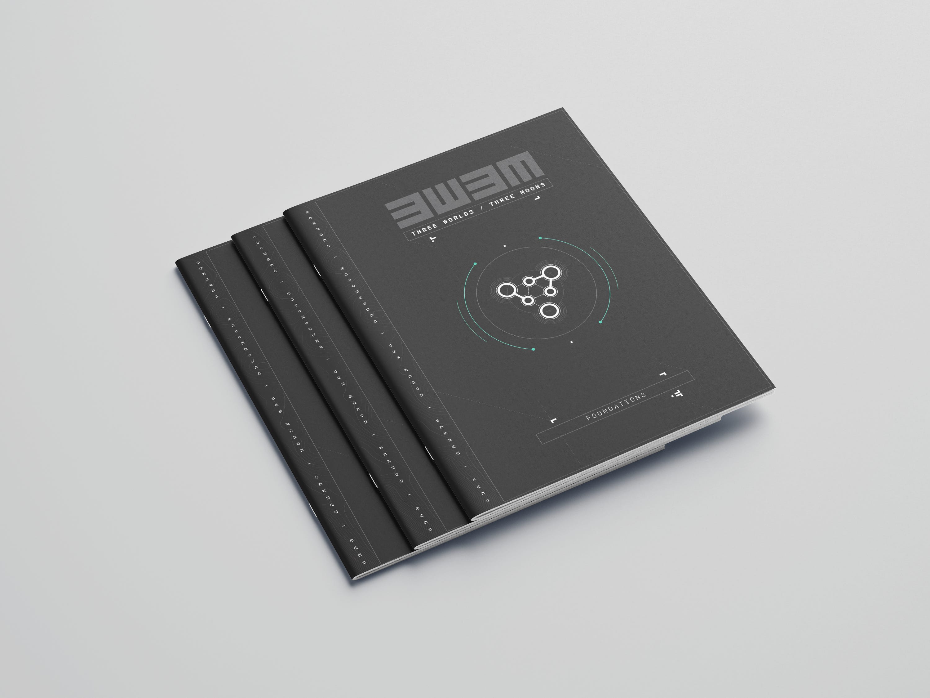 石月努「【MOONWORLD vol.3】」BOOK+CD INTRODUCING 3W/3M [FOUNDATIONS] - 3 Worlds / 3 Moons