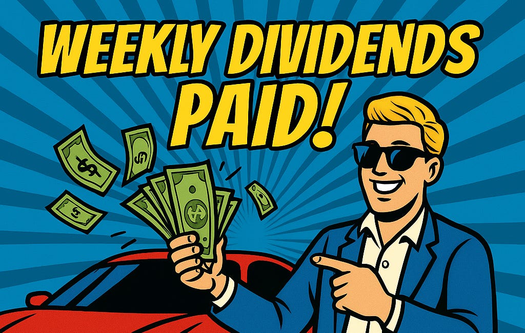 How To Collect A Dividend Every Week Using Debt