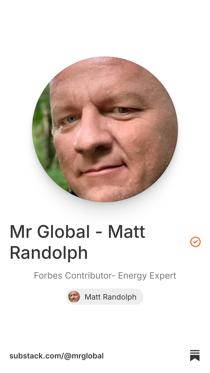 Mr Global - Matt Randolph | Substack