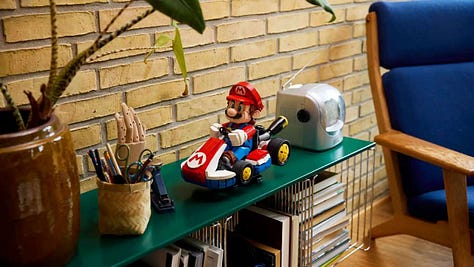 LEGO Mario Kart set