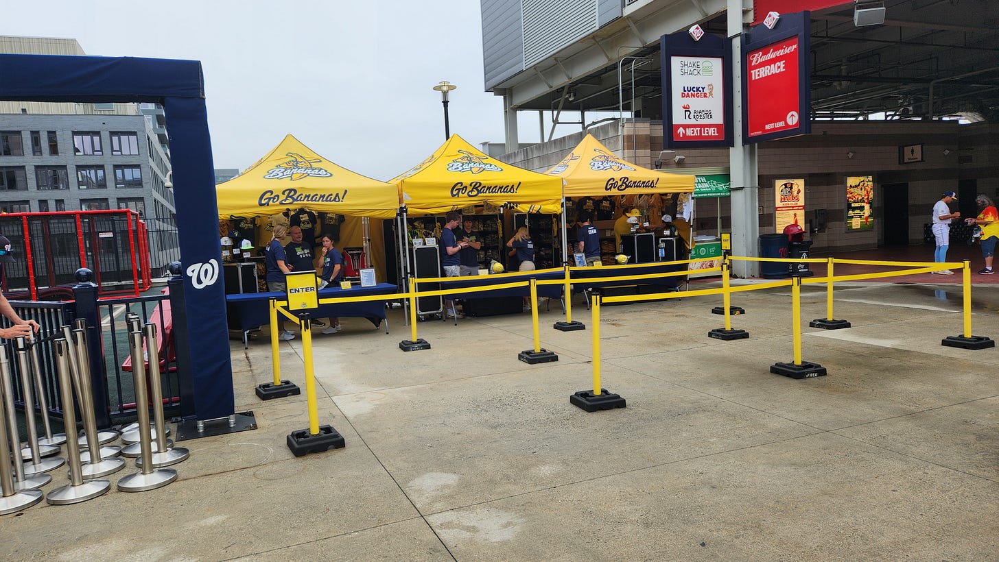 Assorted photos of merchandise stands and props that were brought in and used for the show. Assorted photos of merchandise stands and props that were brought in and used for the show.