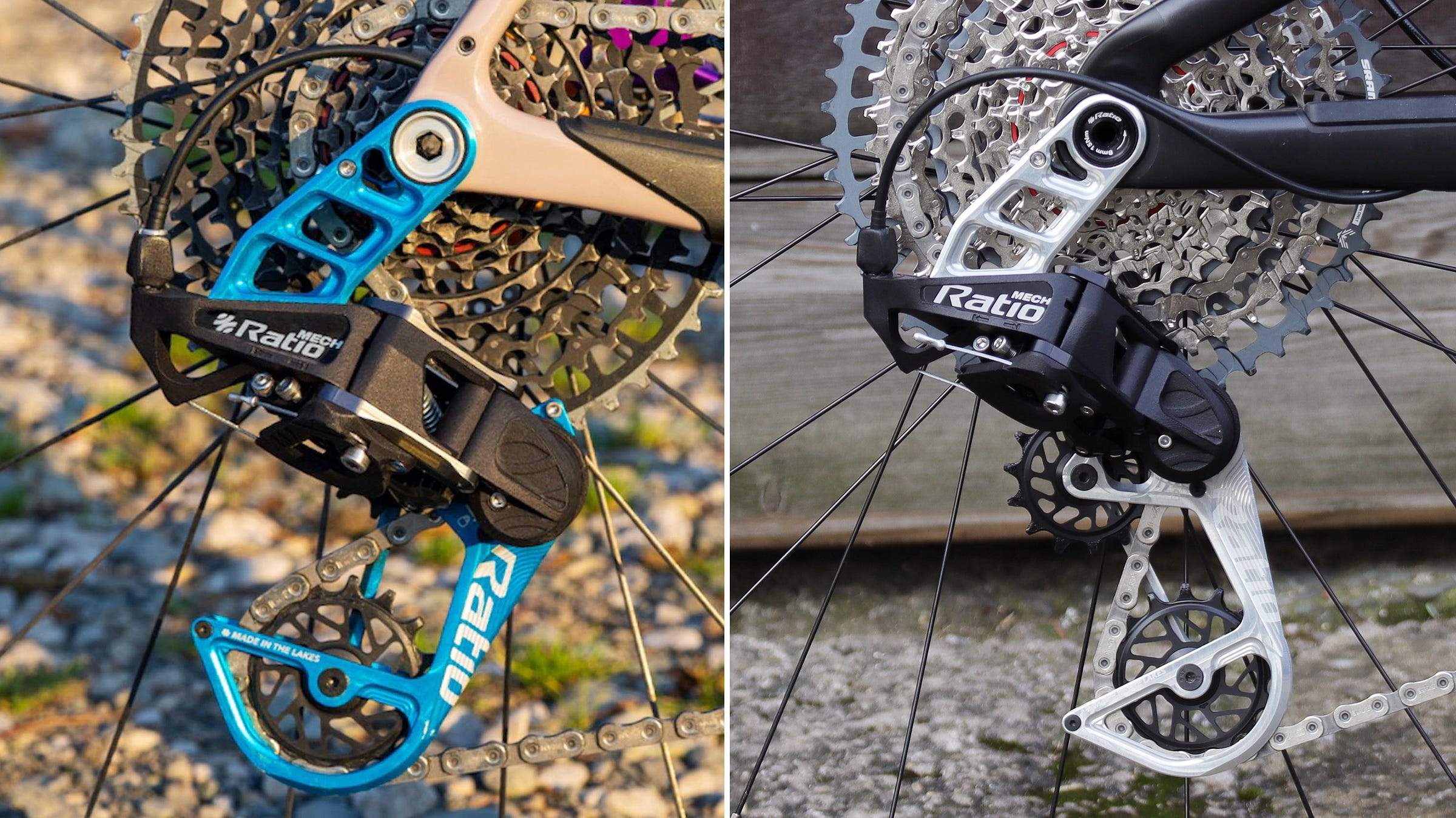 Ratio Technology Mech rear derailleur colors