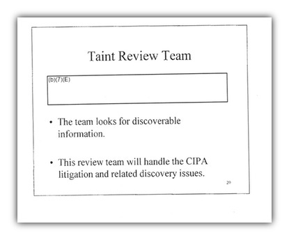 Taint Review Team 2 Taint Review Team 2