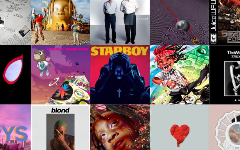 Album Cover large Wall Collage Kit