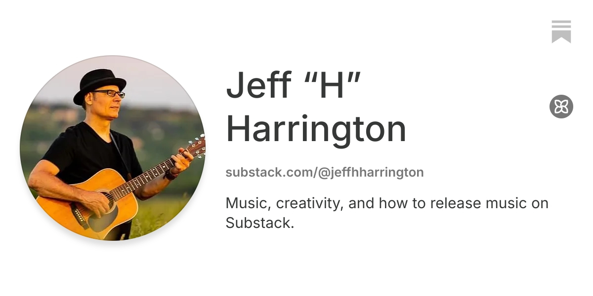 Jeff “H” Harrington | Substack